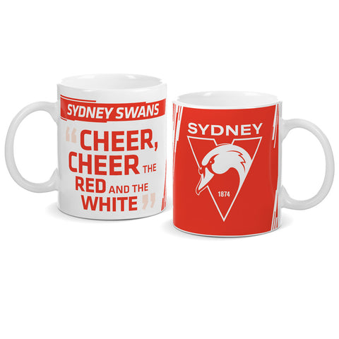Sydney Swans Logo and Song Mug