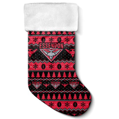 Essendon Bombers AFL Jumbo Christmas Stocking