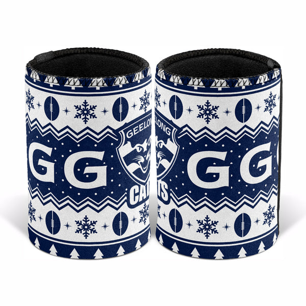 Geelong Cats AFL Christmas Can Cooler