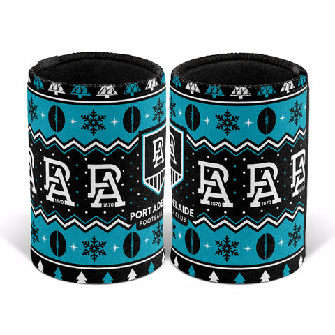 Port Adelaide Power AFL Christmas Can Cooler