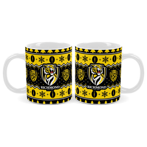 Richmond Tigers AFL Christmas Mug