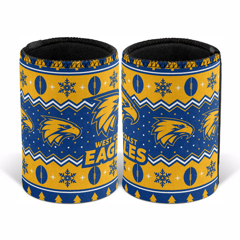 West Coast Eagles AFL Christmas Can Cooler