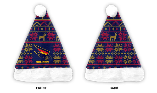 Adelaide Crows Mens Adults Christmas Santa Hat