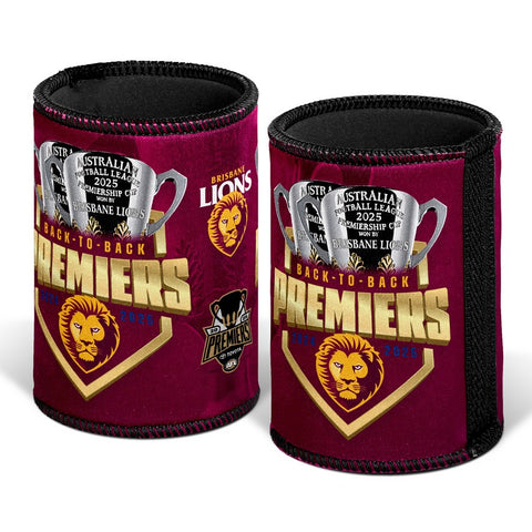 Brisbane Lions 2025 Premiers Baseless Can Cooler PH1 No Score