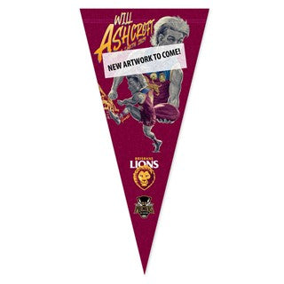 PREORDER - Brisbane Lions 2025 Grange Premiers Norm Smith Pennant PH2