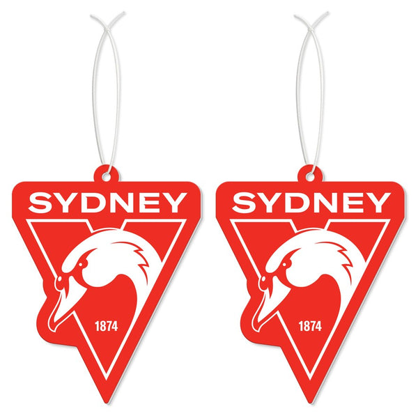 Sydney Swans AFL Set of 2 Air Fresheners