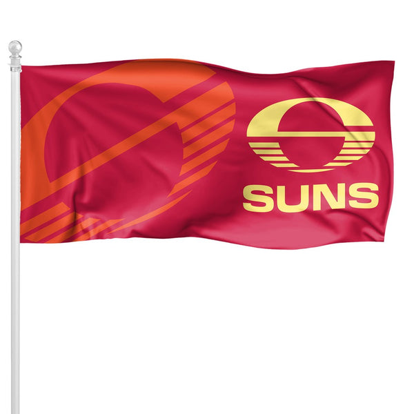 Gold Coast Suns Pole Flag 90 cm x 180 cm