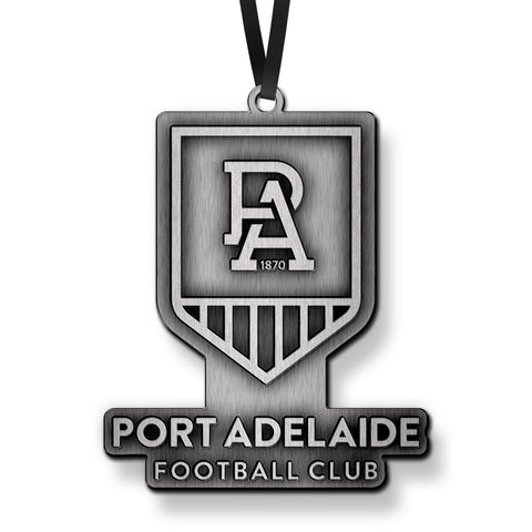 Port Adelaide Power Metal Ornament