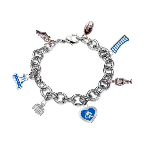 North Melbourne Kangaroos Charm Bracelet
