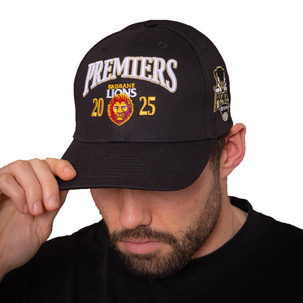 Brisbane Lions 2025 Premiers Mens Adults P1 Cup Cap