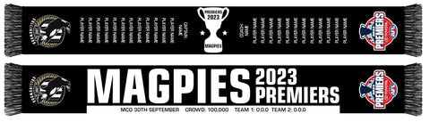 Collingwood Magpies 2023 Premiers Mens Adults Scarf
