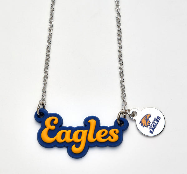 West Coast Eagles Script Necklace