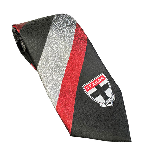 St Kilda Saints Stripe Neck Tie
