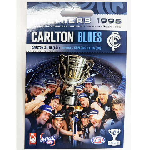 Carlton Blues 1995 Premiers Premiership 3D Trophy Keyring