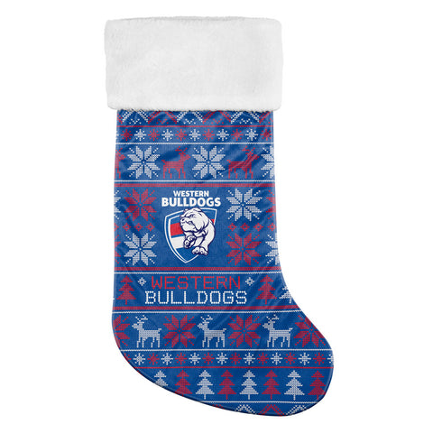 Western Bulldogs Christmas Stocking