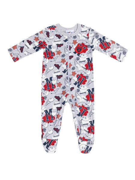 Melbourne Demons Babies Infants Cloud Coverall Romper Onesie