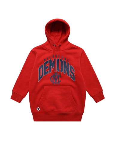 Melbourne Demons Youth Kids Team Crest OTH Hoody
