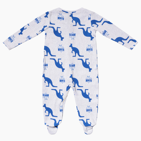 North Melbourne Kangaroos AFL Baby Newborn Coverall Romper Onesie