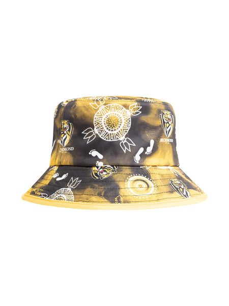 Richmond Tigers Mens Adults Indigenous Bucket Hat