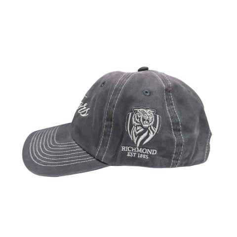 Richmond Tigers Mens Adults Cotton Sunbleached Dad Cap