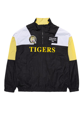 Richmond Tigers Mens Adults Throwback Windbreaker Pullover Jacket