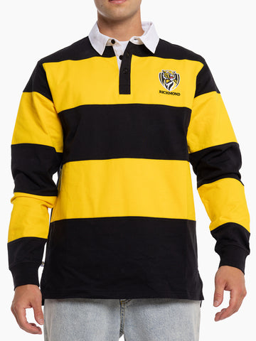 Richmond Tigers Mens Adults Supporter Rugby Polo