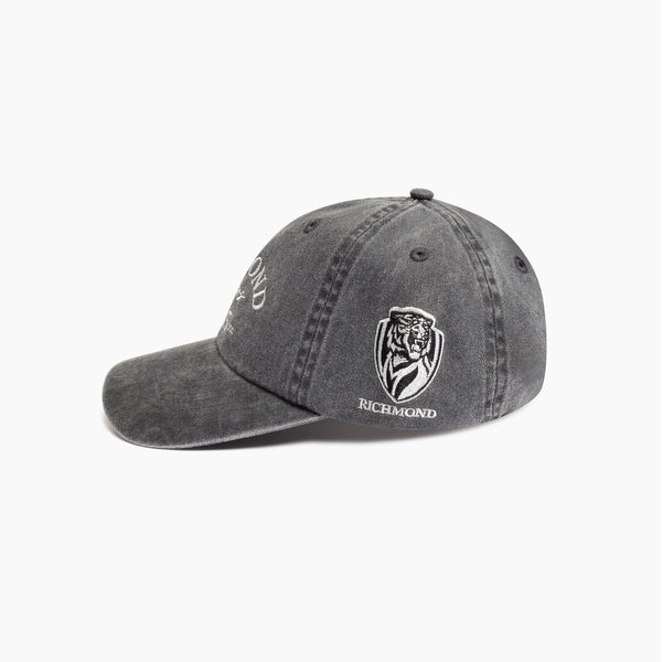 Richmond Tigers Mens Adults Acid Wash Dad Cap