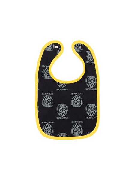 Richmond Tigers Babies Infants 2 Pack Bib Set