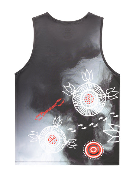 St Kilda Saints Mens Adults Indigenous Training Singlet