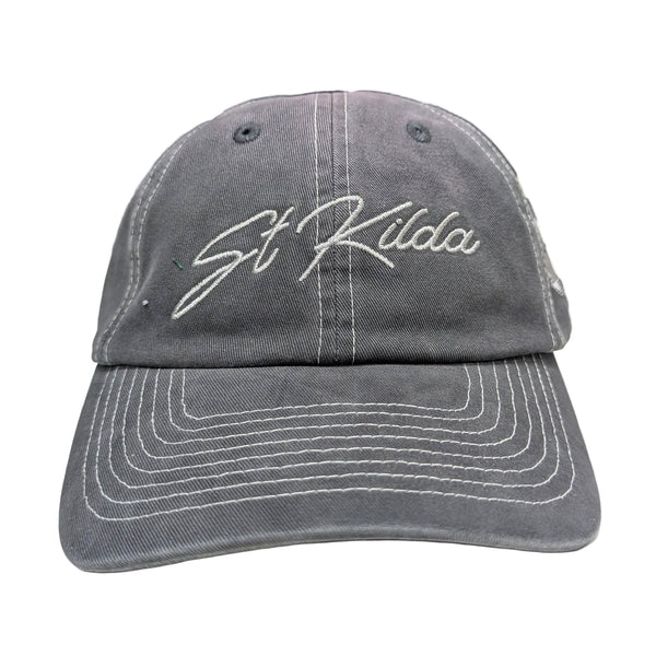 St Kilda Saints Mens Adults Sunbleached Dad Cap