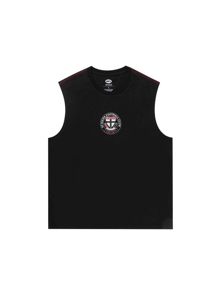 St Kilda Saints Mens Adults Arch Graphic Tank Top