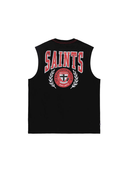 St Kilda Saints Mens Adults Arch Graphic Tank Top