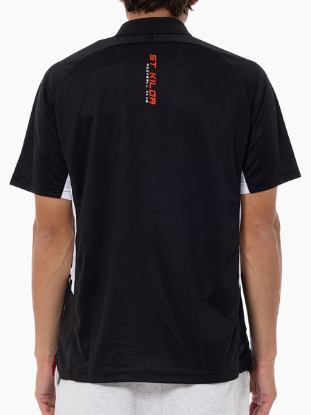 St Kilda Saints Mens Adults Active Polo Shirt