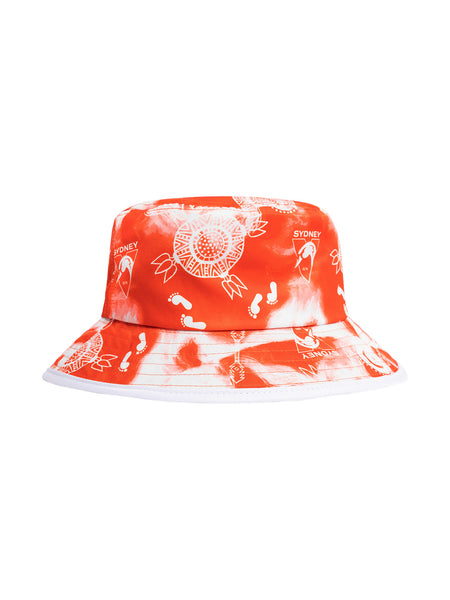Sydney Swans Mens Adults Indigenous Bucket Hat