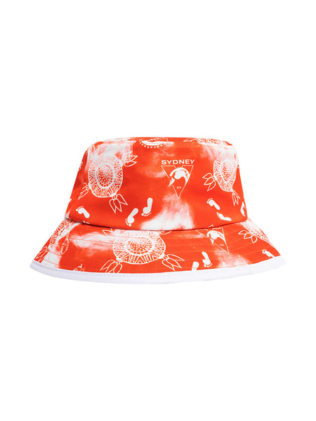 Sydney Swans Mens Adults Indigenous Bucket Hat