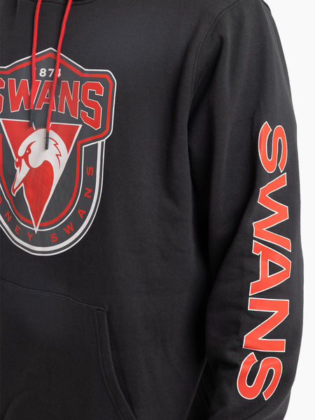 Sydney Swans Mens Adults Supporter Hoodie