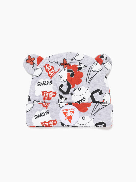 Sydney Swans Baby Infant Cloud Beanie