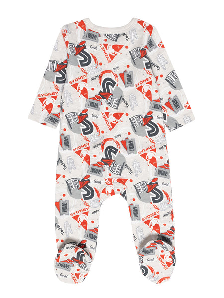Sydney Swans Babies Infants Go Team Romper Onesie