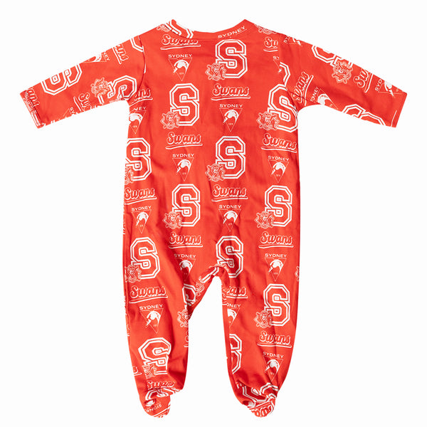 Sydney Swans AFL Baby Infant Coverall Romper Onesie