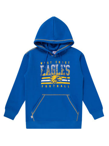 West Coast Eagles Kids Youths Sketch Hoody