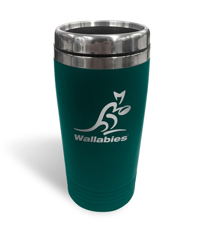 Wallabies Rugby Union Stainless Steel Travel Mug