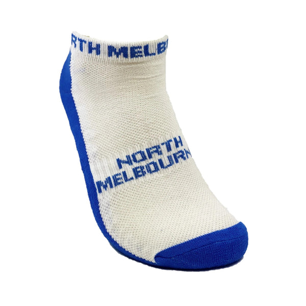 North Melbourne Kangaroos High Performance Sport Ankle Socks 2pk