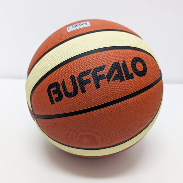 Buffalo Sports Cellular Rubber Basketball Brown Cream size 7