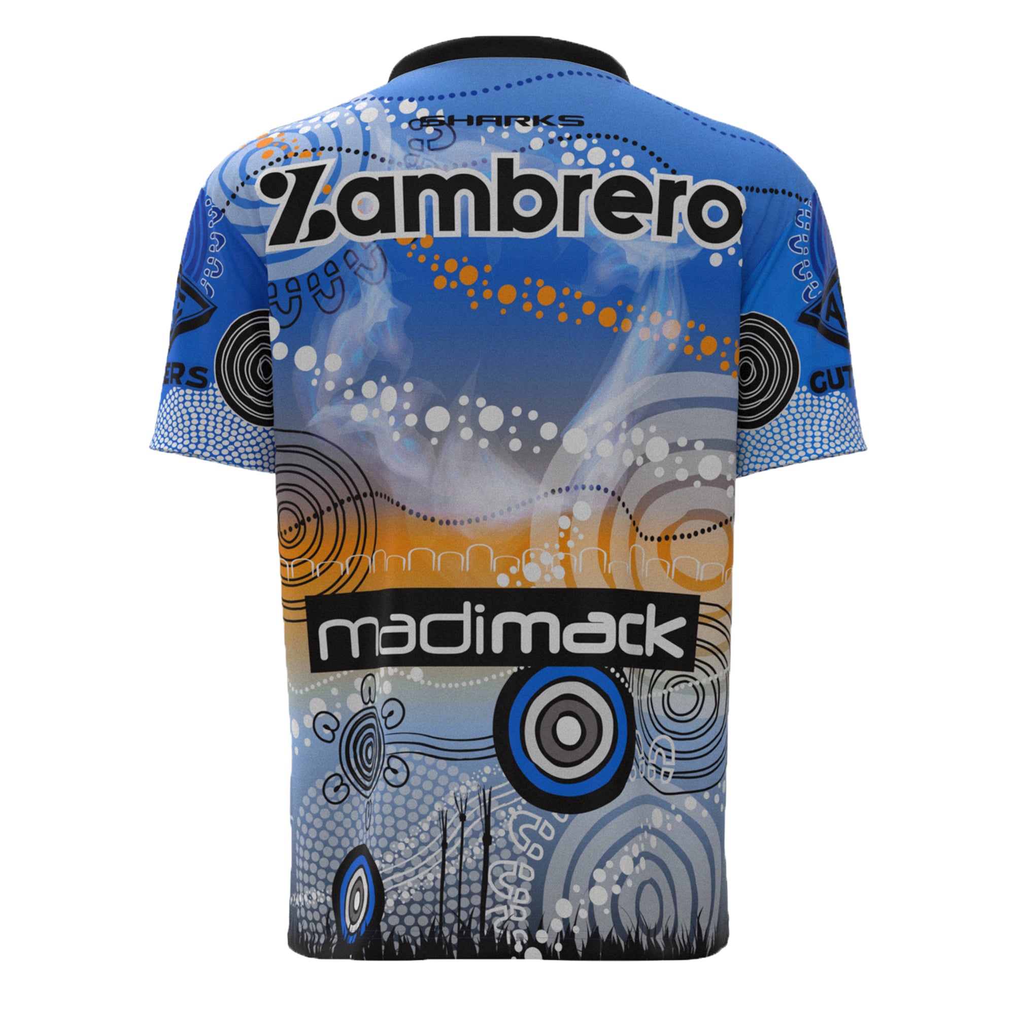 Cronulla Sharks NRL Mens Adults Indigenous Jersey