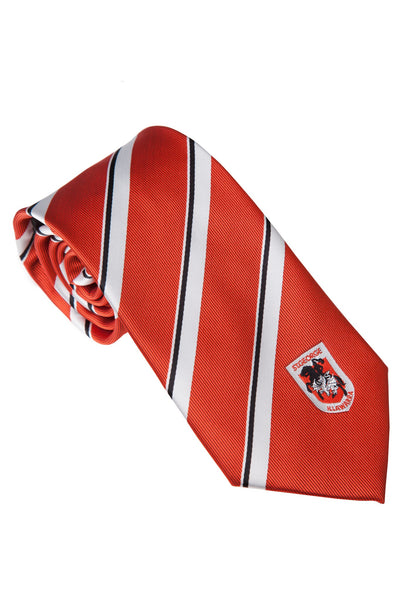 St George Dragons NRL Embroided Logo Neck Tie