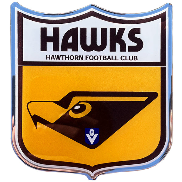 Hawthorn Hawks Retro Logo Car Decal Coated Auto Sticker