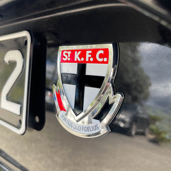 St Kilda Saints 3D Peel-N-Stick Chrome Car Badge Decal Coated Auto Sticker