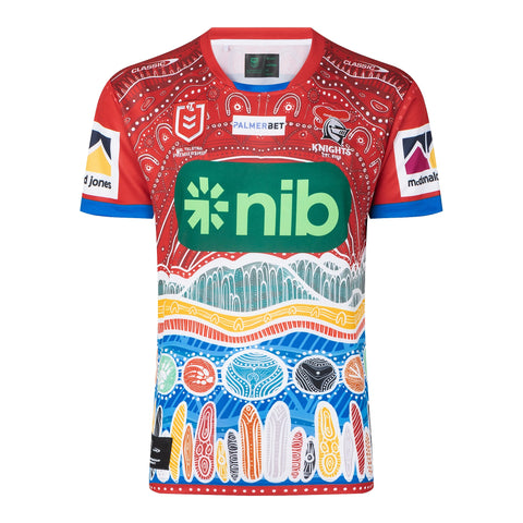 Newcastle Knights NRL Mens Adults Indigenous Jersey