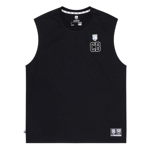 Canterbury Bulldogs NRL Mens Adults Muscle Tank