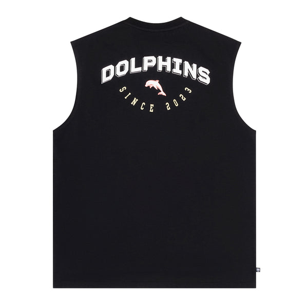 Redcliffe Dolphins NRL Mens Adults Muscle Tank